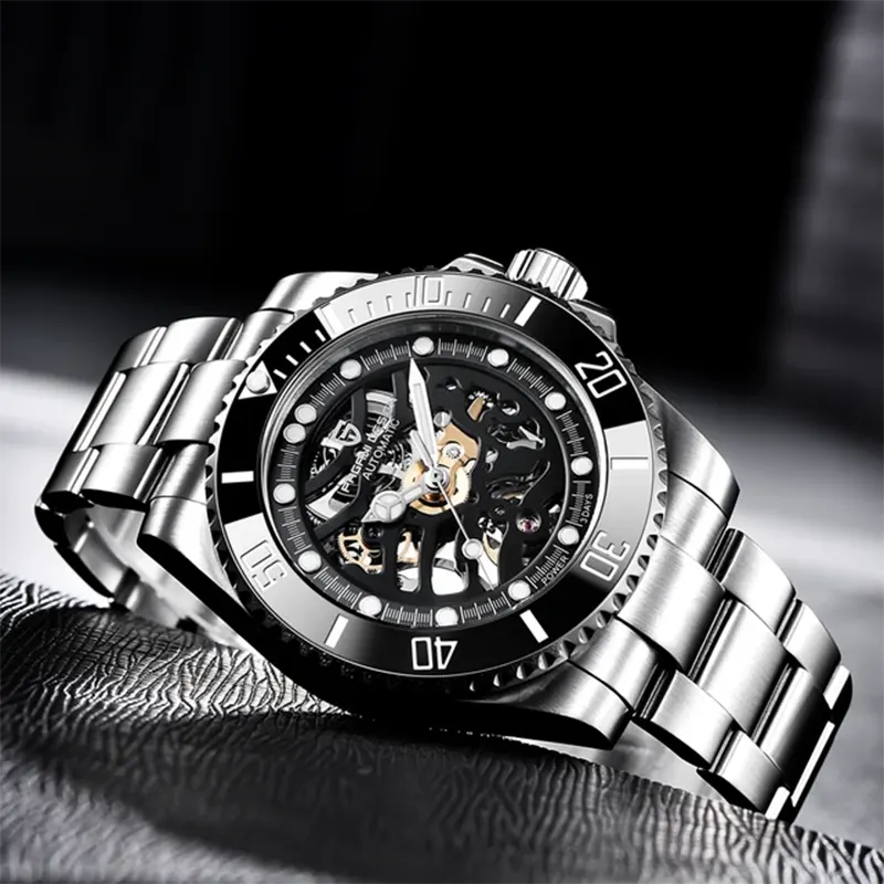 Pagani Design Skeleton Japan Automatic Men's Watch- PD-1659